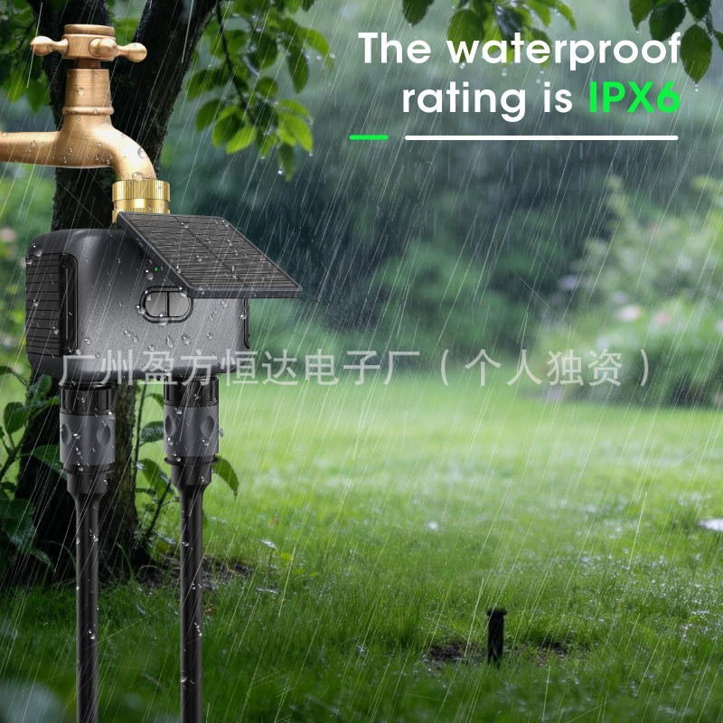 Solar WiFi Smart Irrigation Co - Timer Dual Outlet review and price