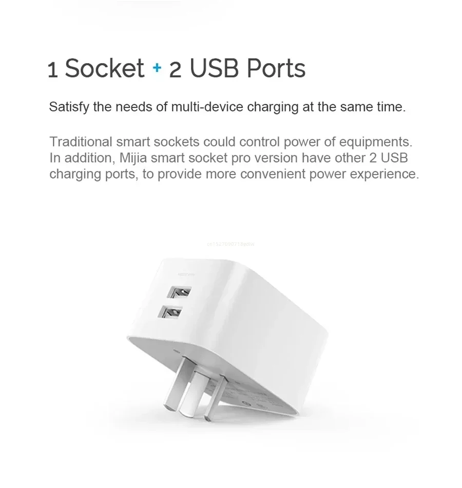 Xiaomi Mijia Smart Socket Plug - Timer Dual Outlet review and price