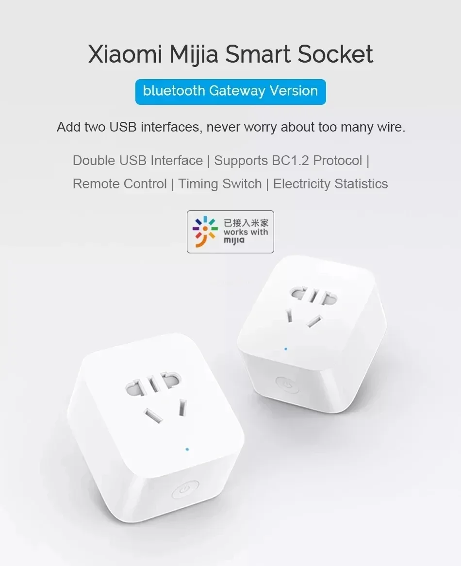 Xiaomi Mijia Smart Socket Plug - Timer Dual Outlet review and price